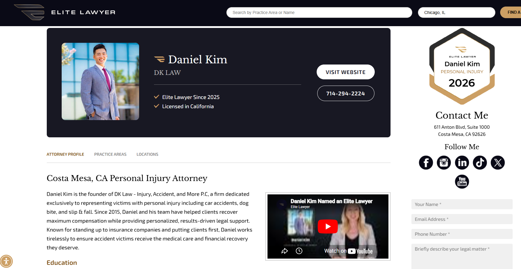 Assuring Authentic Professional Experience